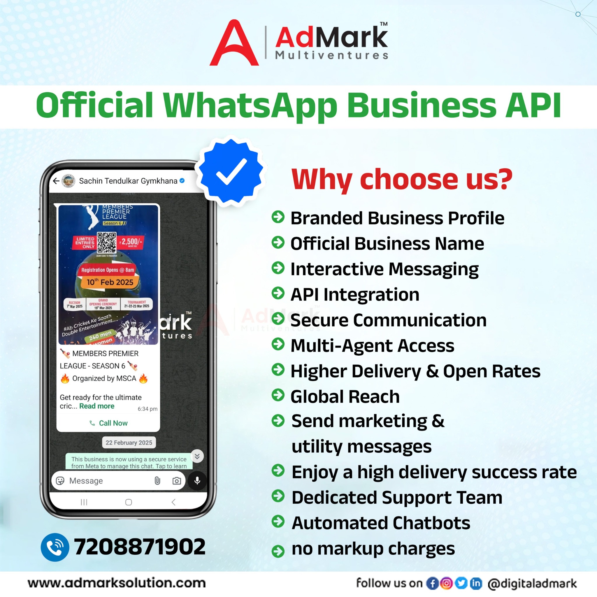 Admark Multi Ventures Private Limited Facebook ad: Grow Your Business.