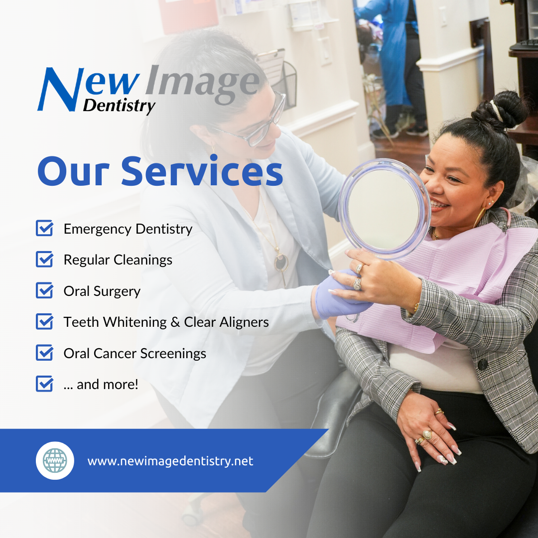 New Image Dentistry Facebook ad: From routine cleanings to life-changing smile makeovers…