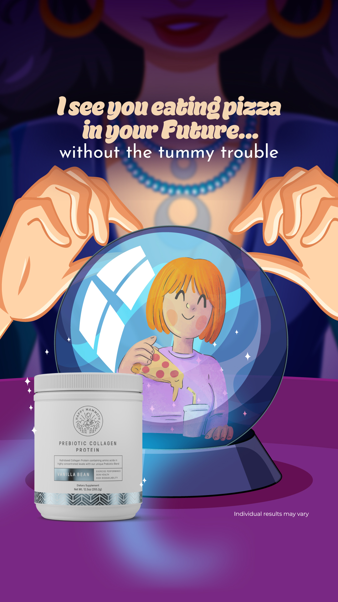 Happy Mammoth Facebook ad