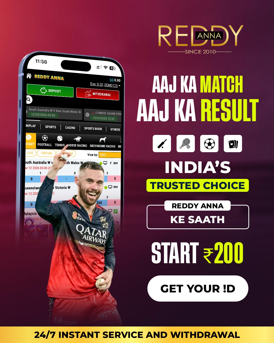 Reddy11.net Facebook ad: Chat with us