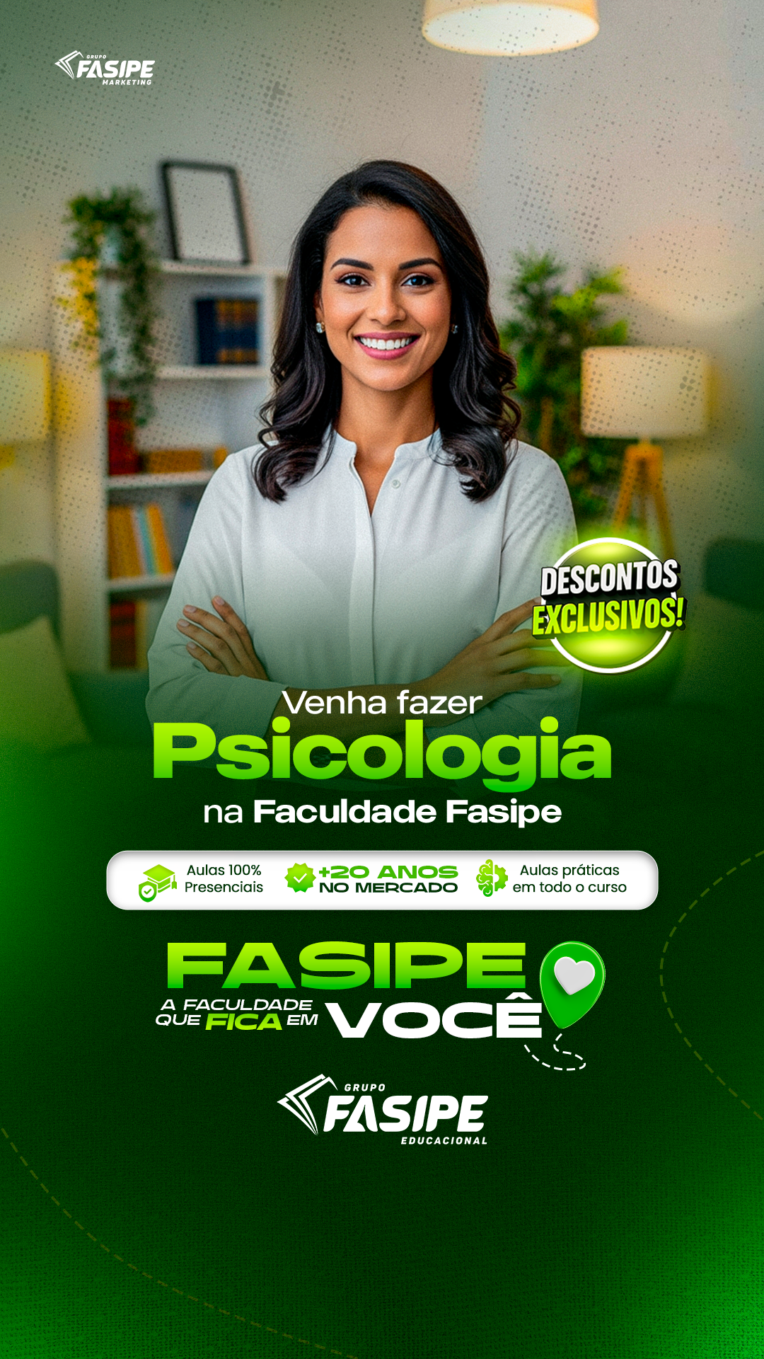 Faculdade Fasipe Primavera do Leste Facebook ad from Dec 10, 2025