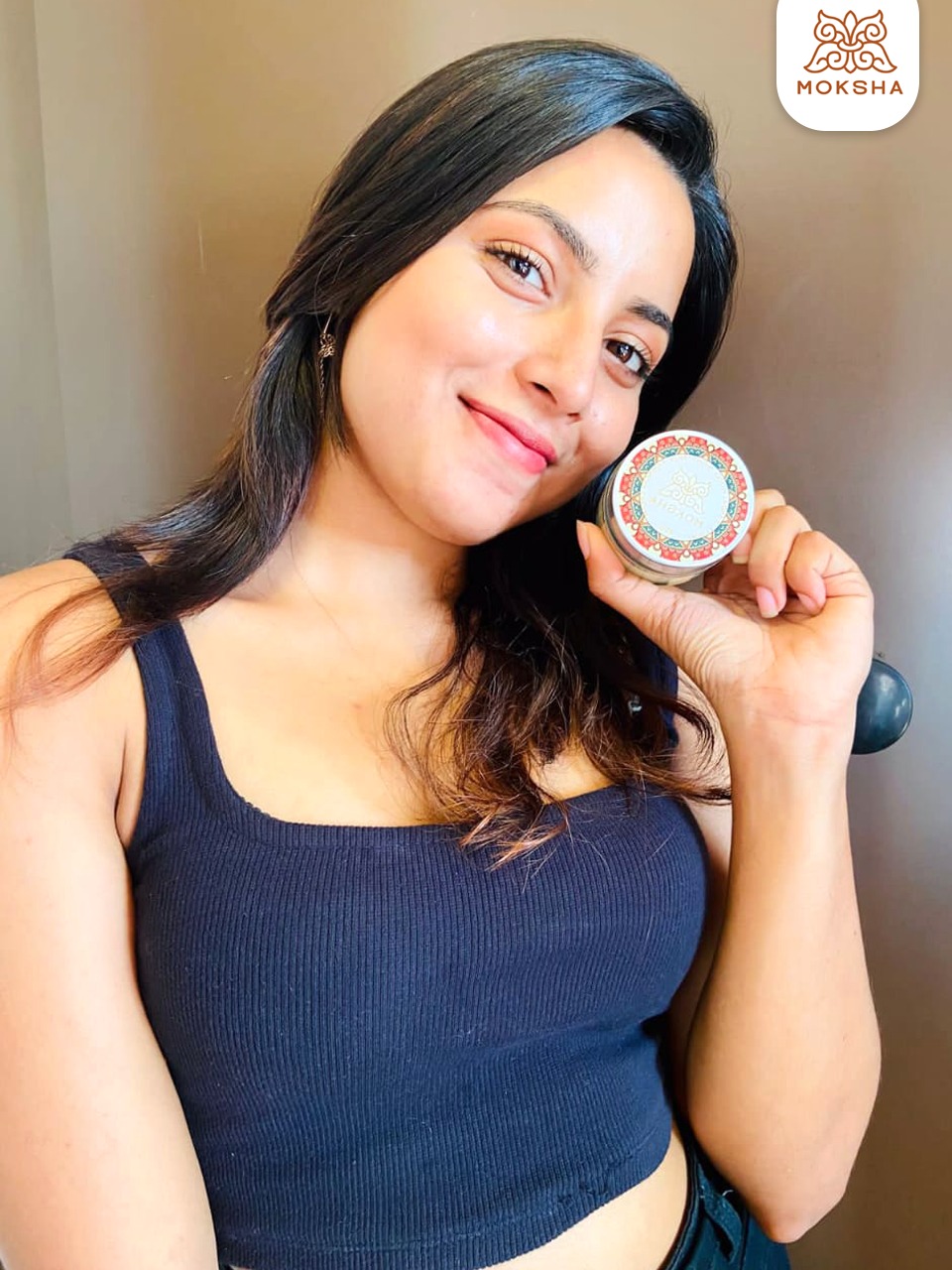 Moksha Naturals Facebook ad