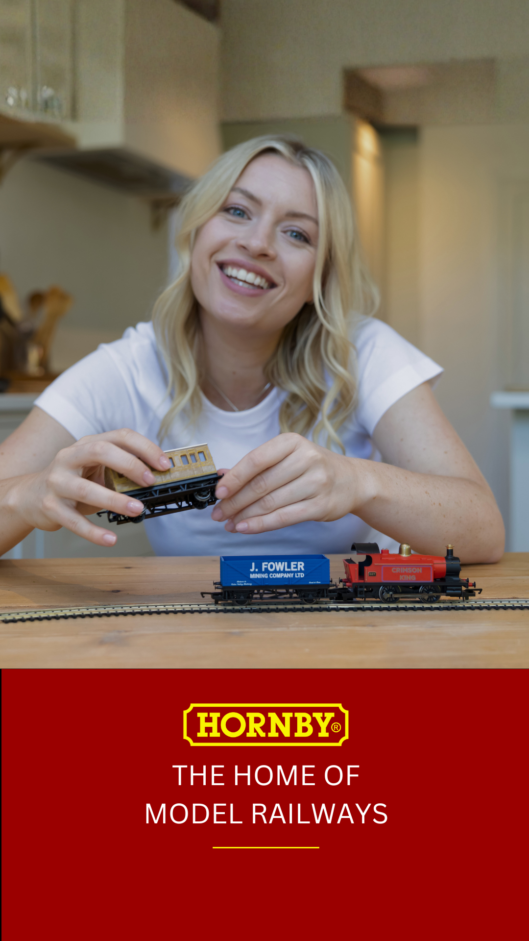 Hornby Model Railways Facebook ad: Discover Hornby