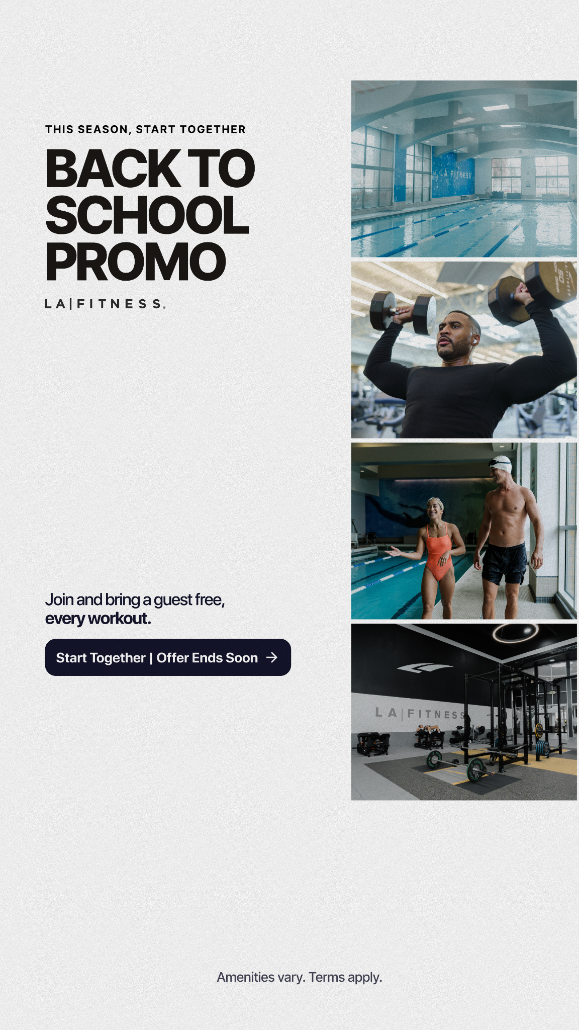 LA Fitness Facebook ad