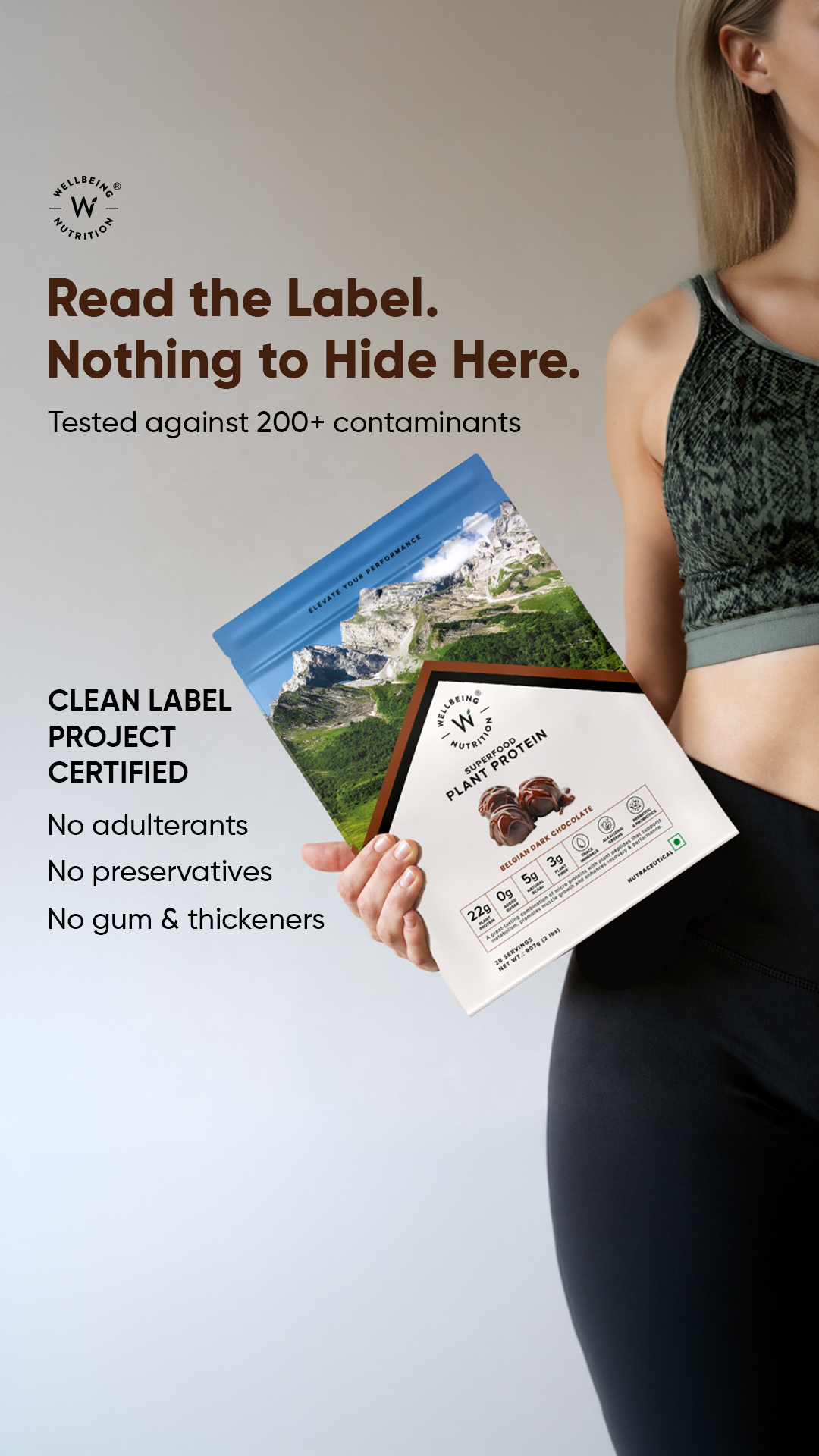 Wellbeing Nutrition India Facebook ad
