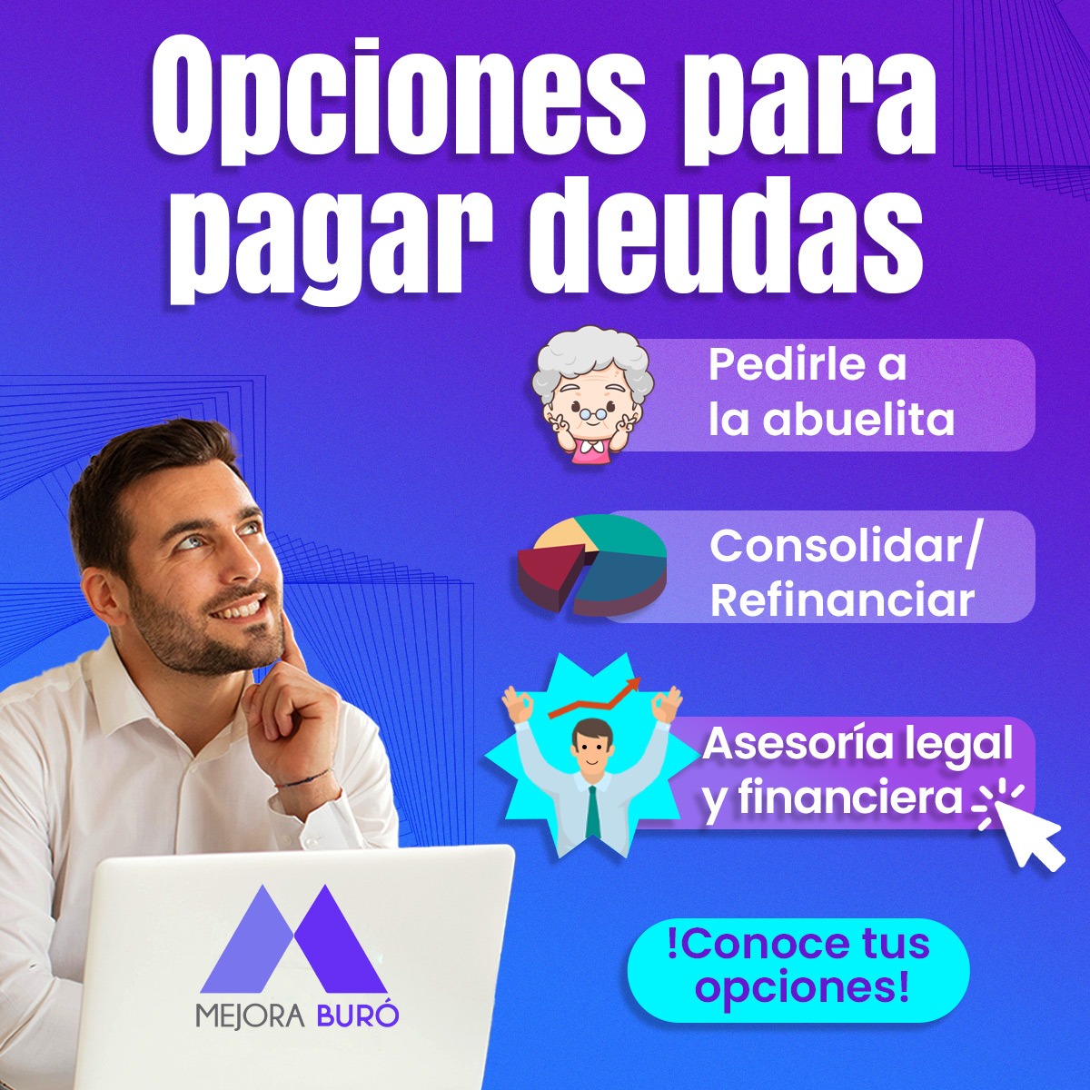 Mejora Buró Reparadora de Crédito Facebook ad