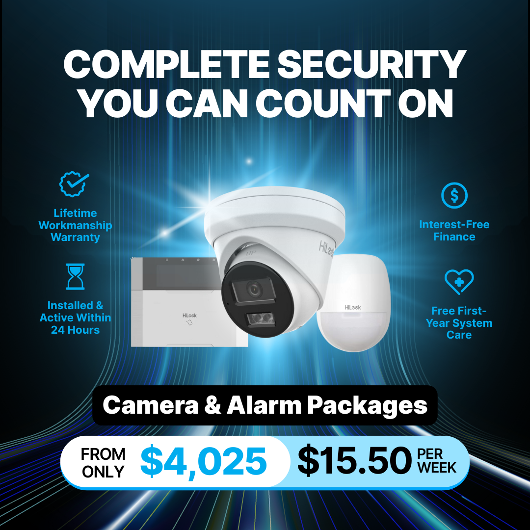 Fortify Security and Electrical Facebook ad: Newcastle Homeowners & Businesses
