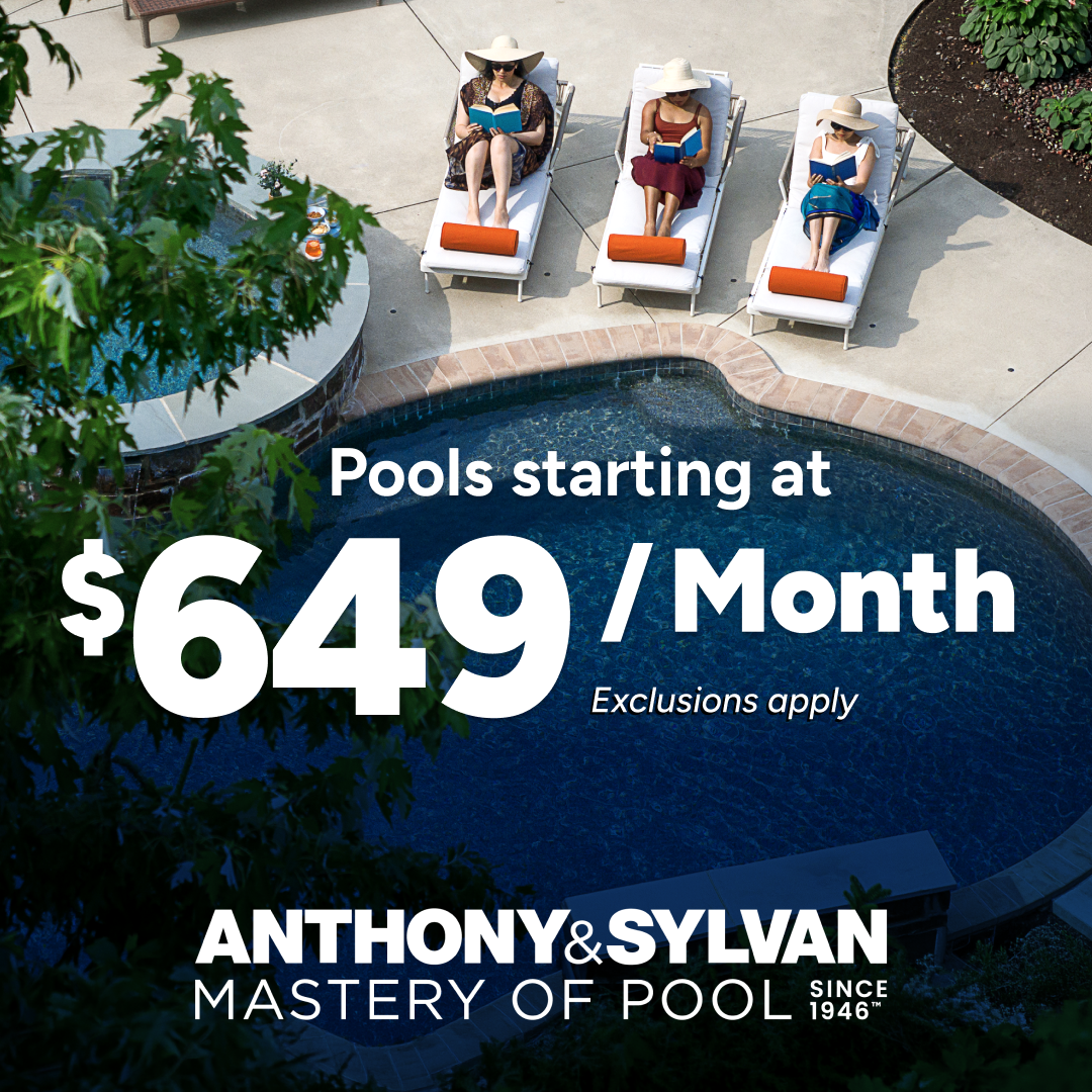 Anthony & Sylvan Pools Facebook ad