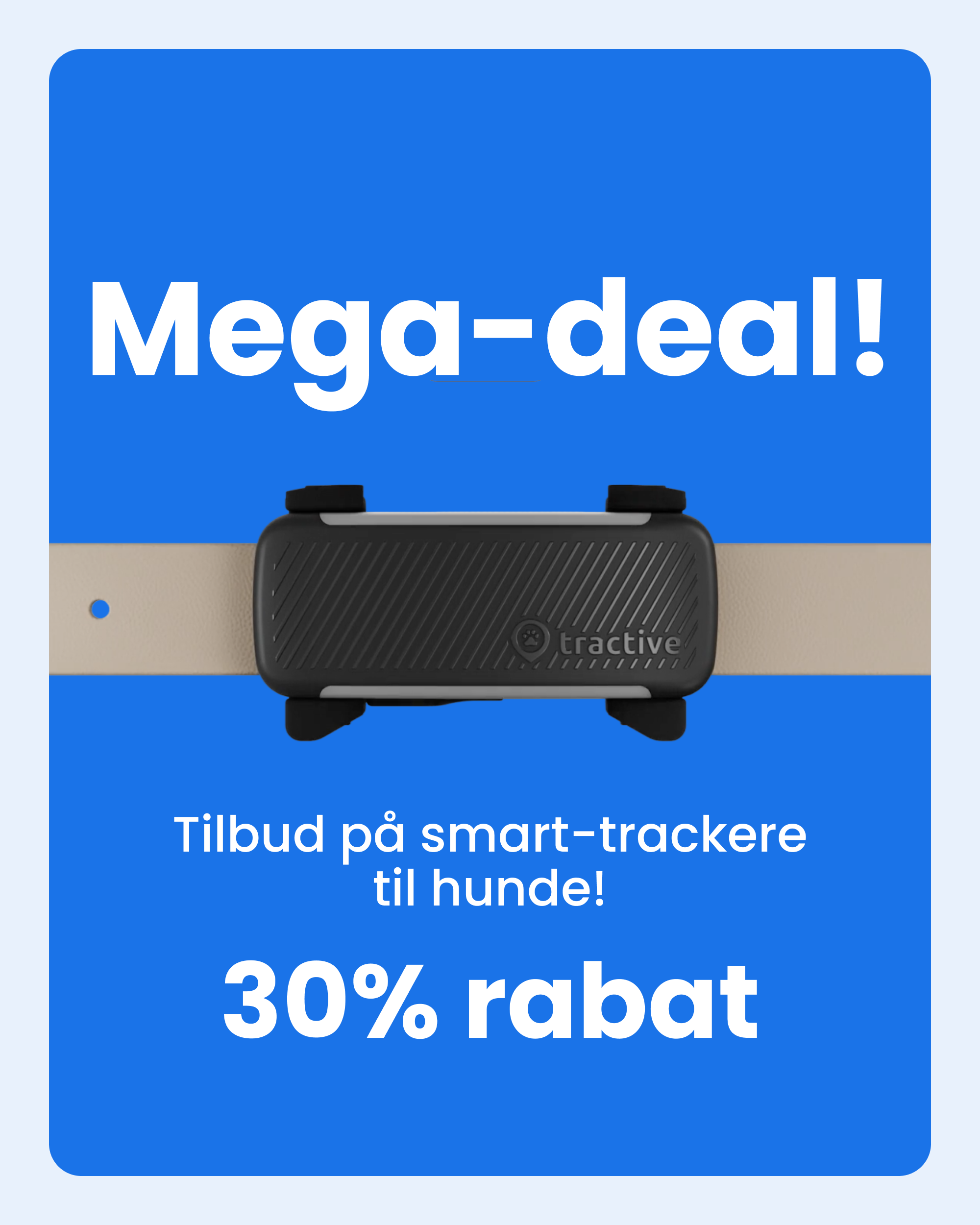 Tractive Facebook ad