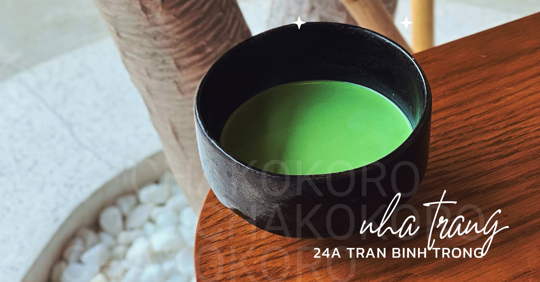 Chakokoro Matcha Specialty & Tea House Facebook ad: Authentic Ceremonial-grade Uji Matcha in Nha Trang!