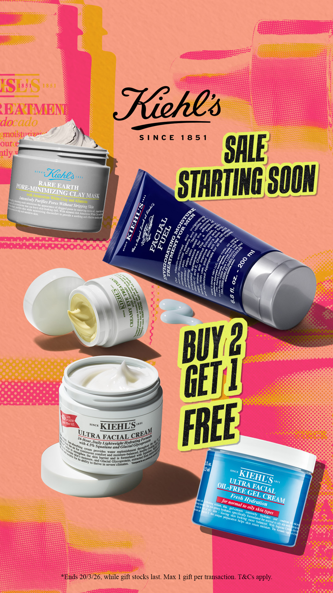Kiehl's Facebook ad