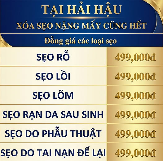 Điều Trị Sẹo Công Nghệ Cao - Số 1 Nam Định Facebook ad