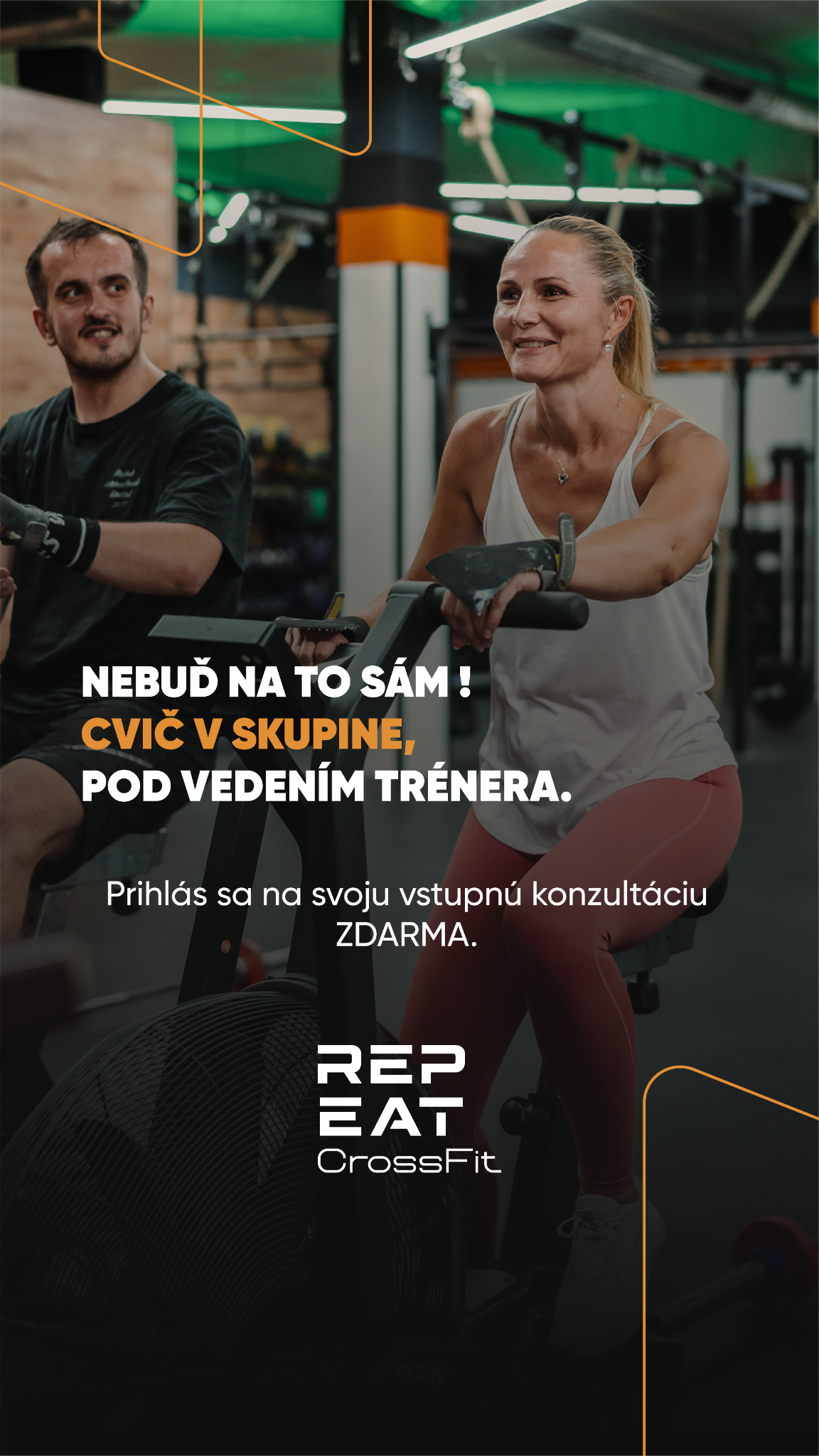 Repeat CrossFit Facebook ad