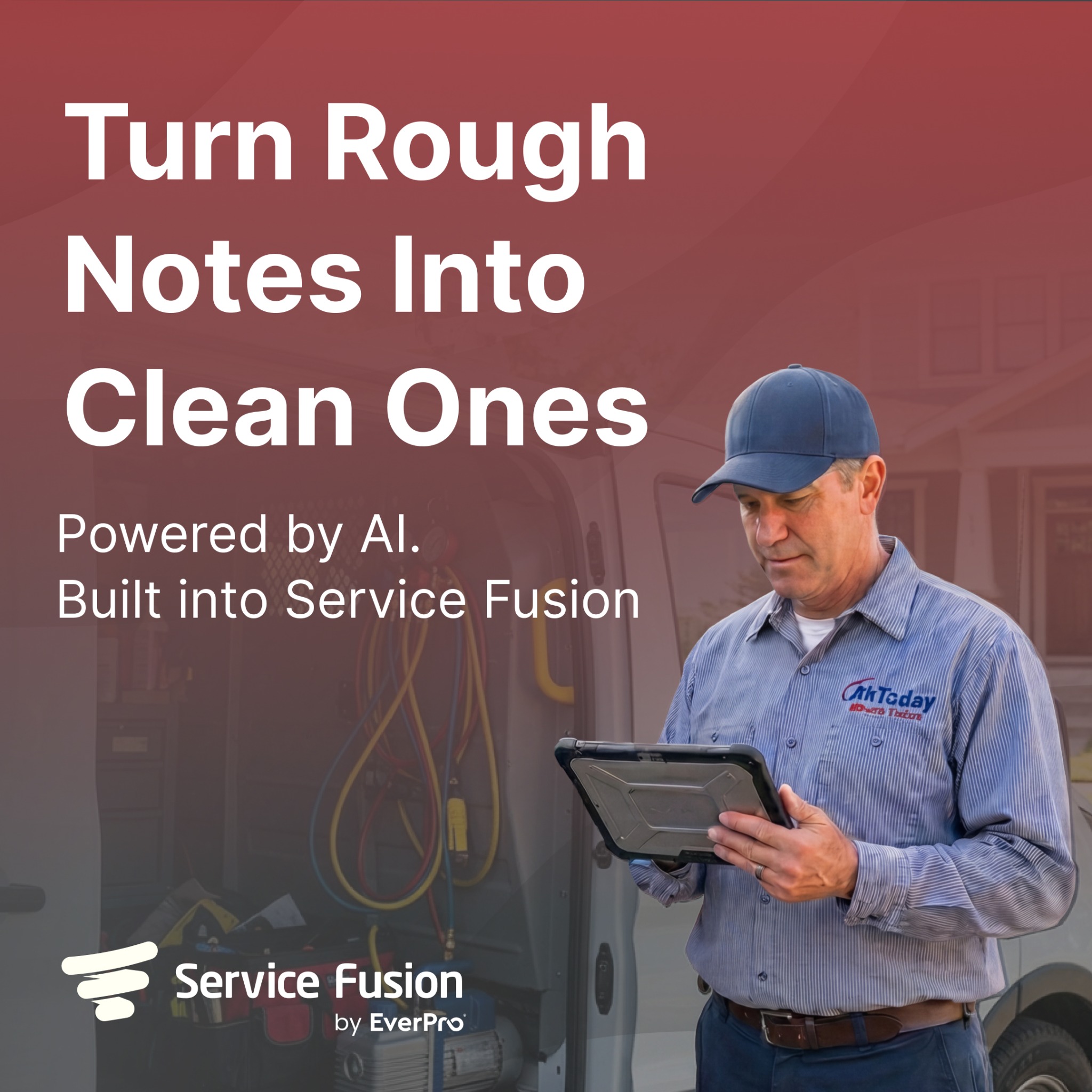 Service Fusion Facebook ad