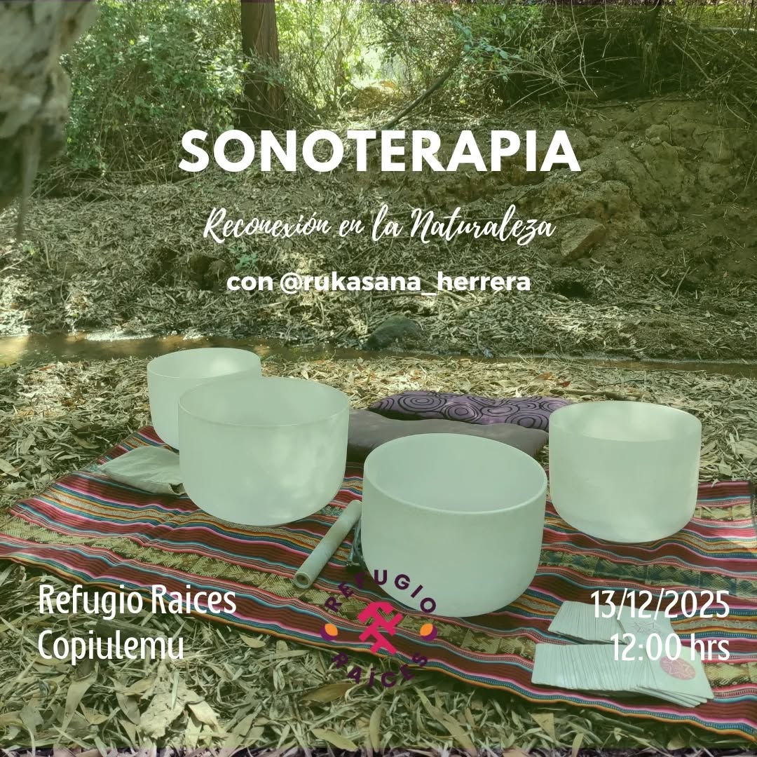 Refugio Raíces Facebook ad: Con amor te invitamos a vivir una pausa…