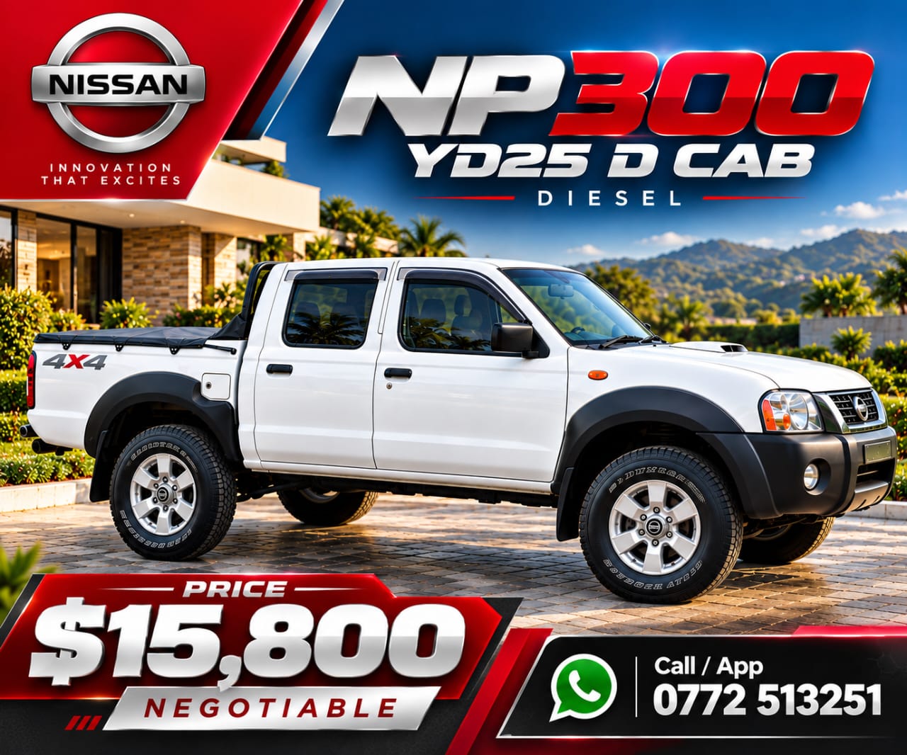 Zimbabwe Online Classifieds Adverts Facebook ad: Manual 4x4