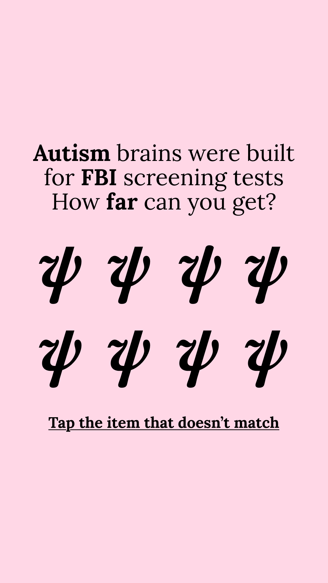 Brain Health Check Facebook ad