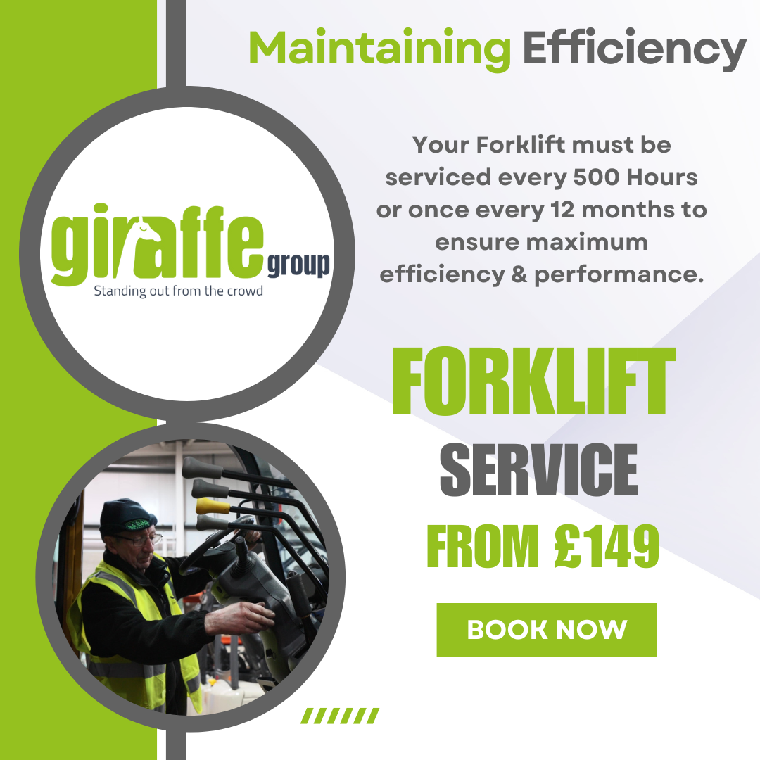 JD Forktrucks Facebook ad: Maintaining Efficiency With Our Forklift Service