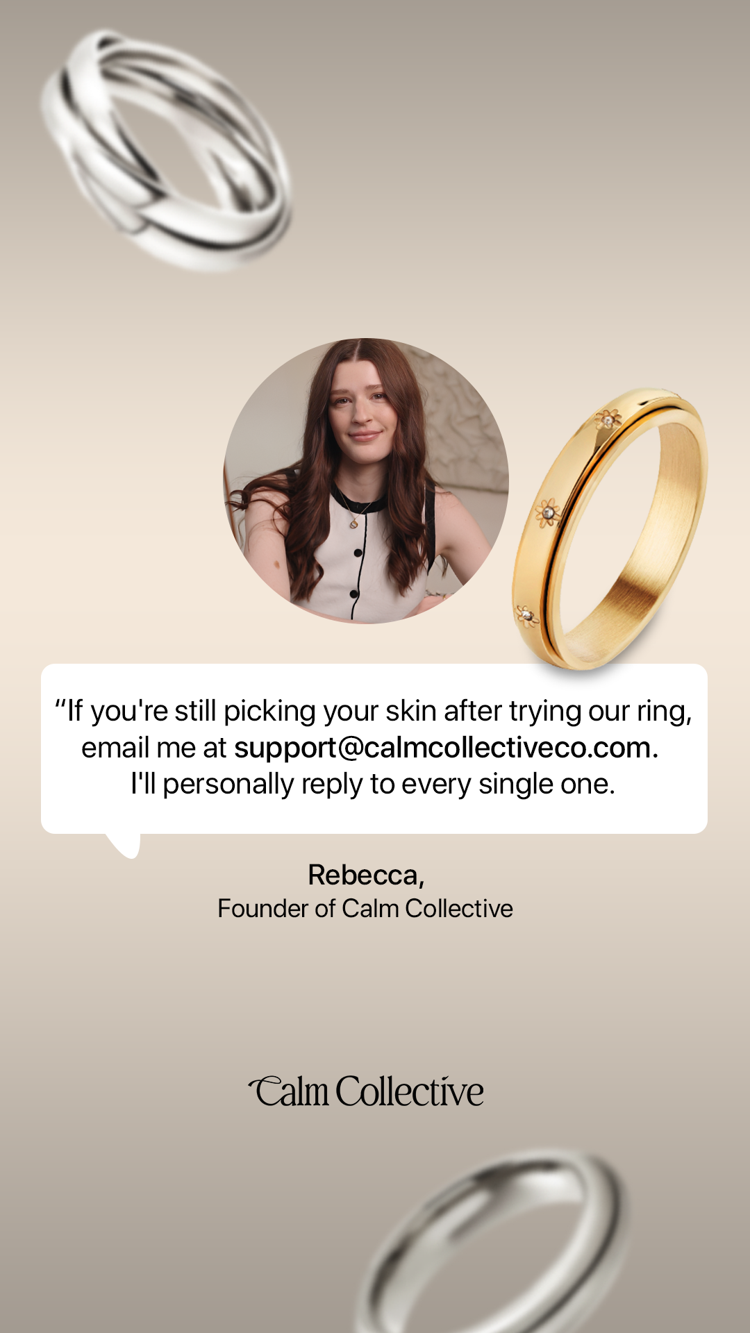 Calm Collective Facebook ad