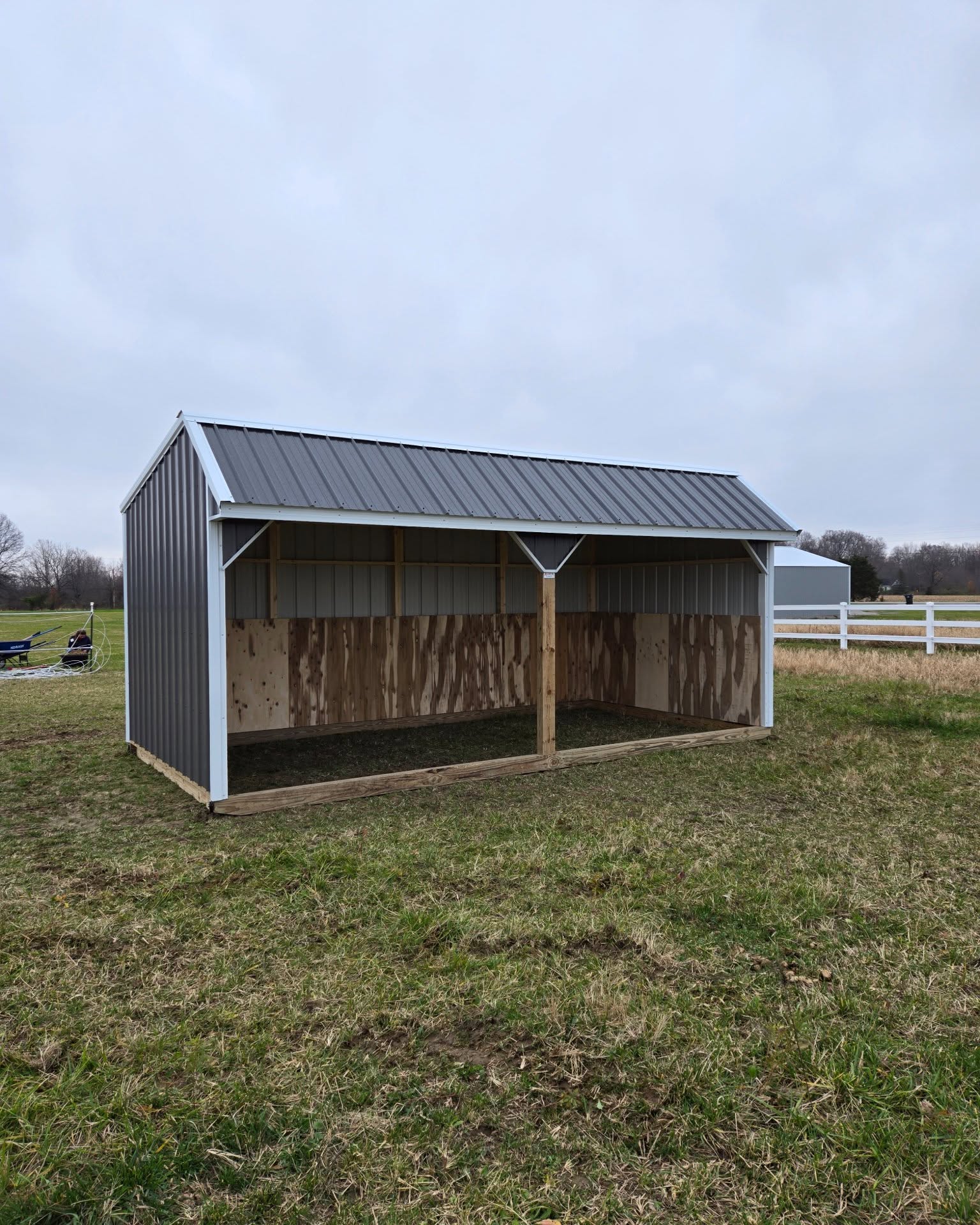 Marvin Raber Facebook ad: Open horse Barn for winter