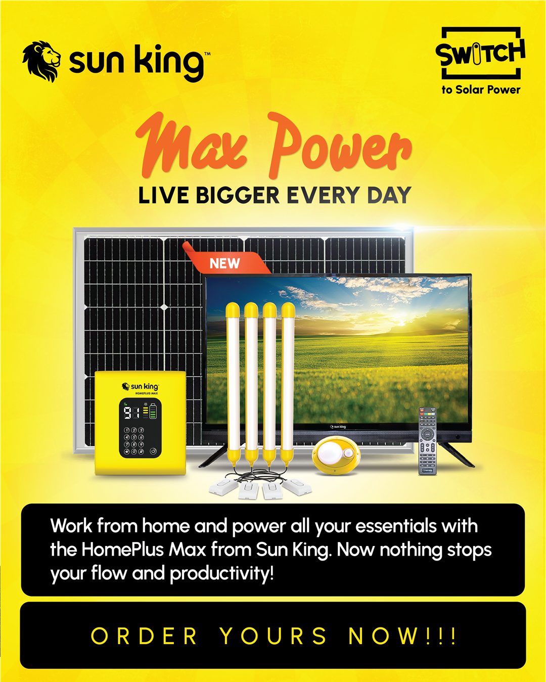 Sun King Facebook ad