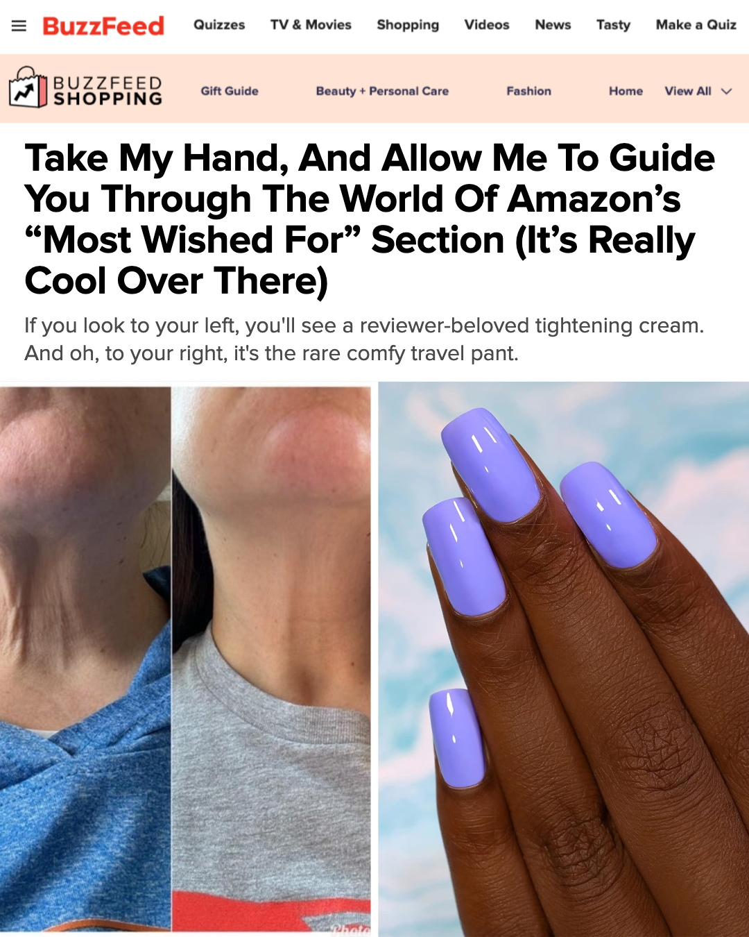 BuzzFeed Facebook ad