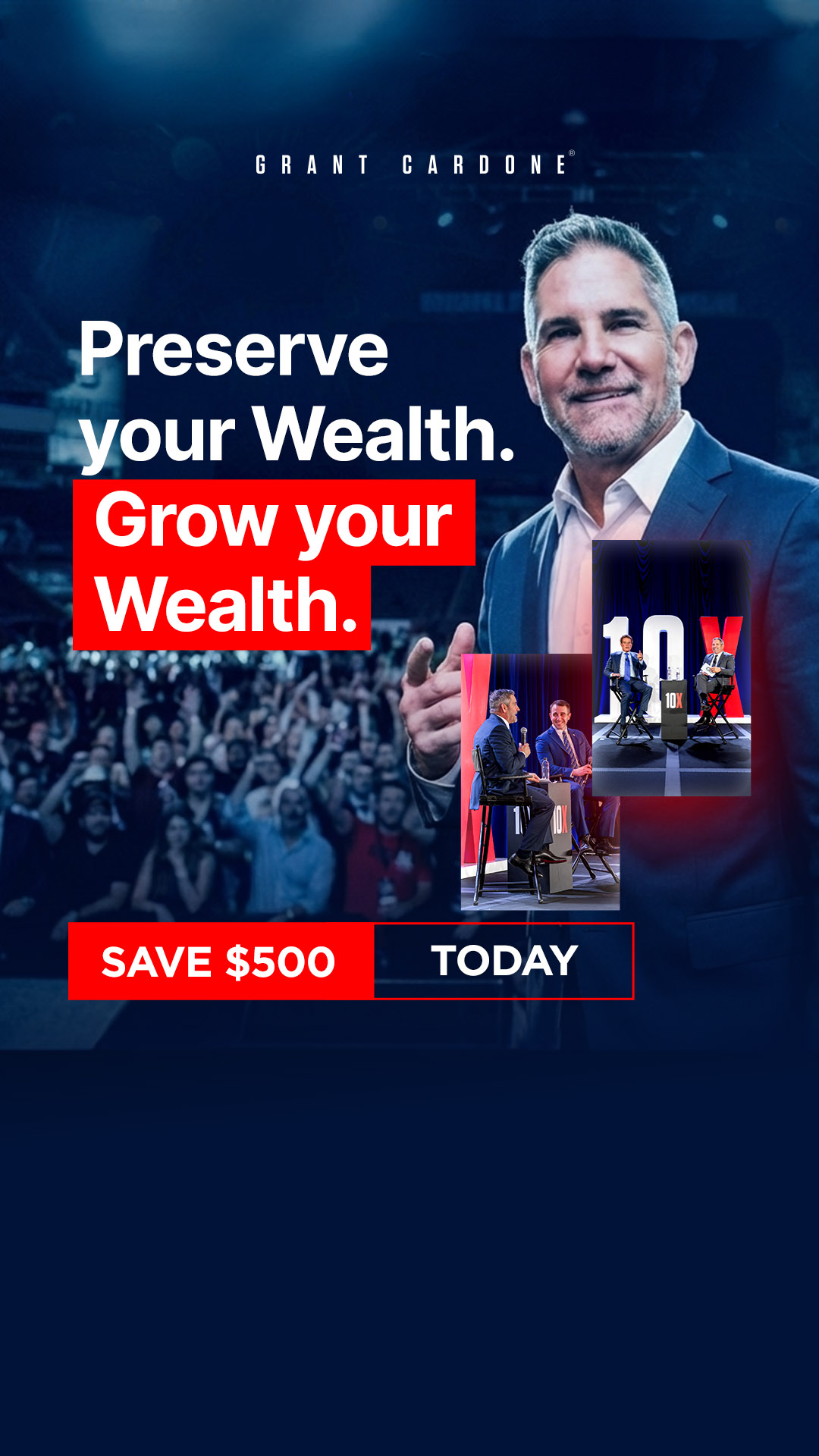 Grant Cardone Enterprises Facebook ad