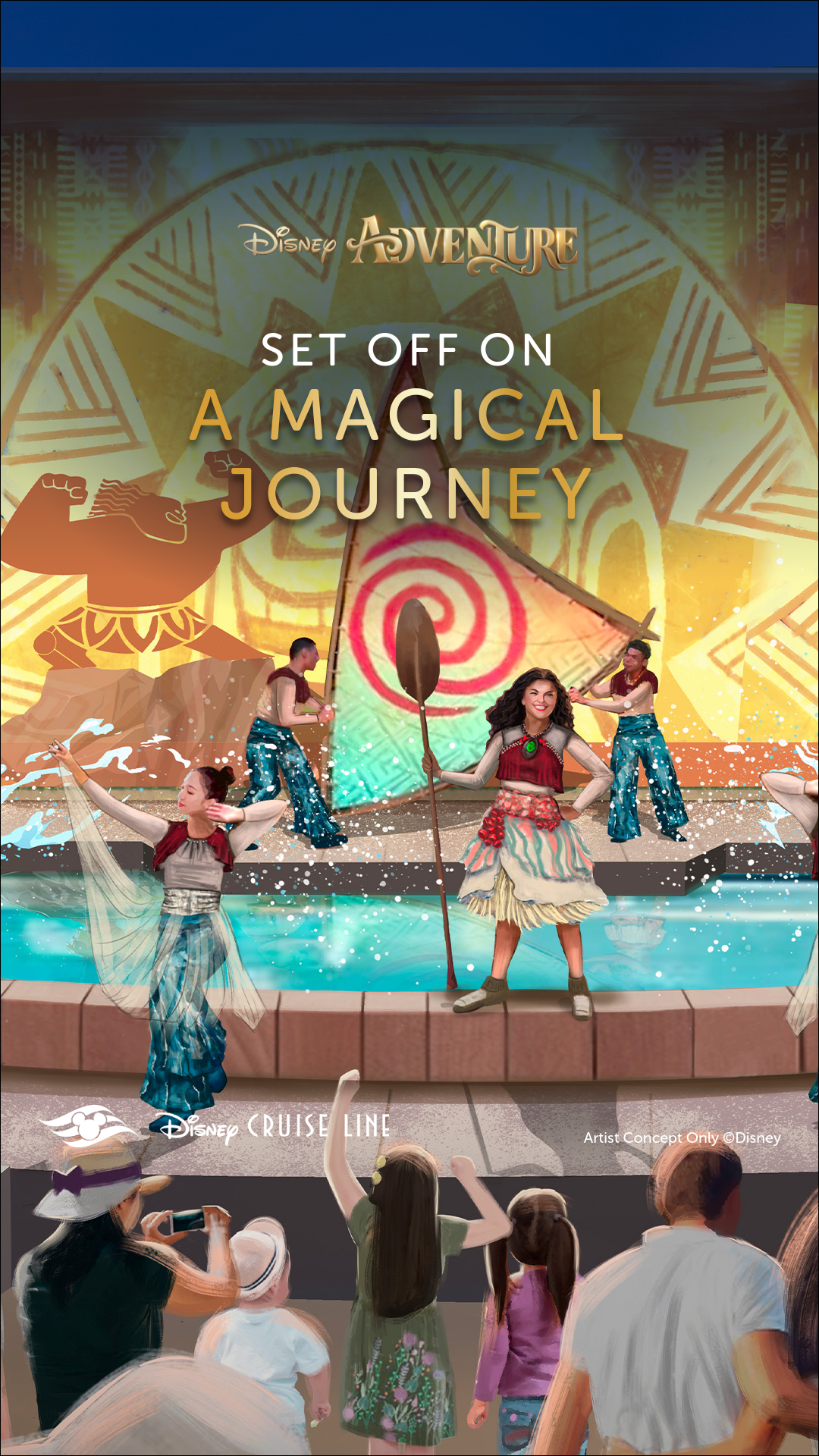 Disney Cruise Line Facebook ad