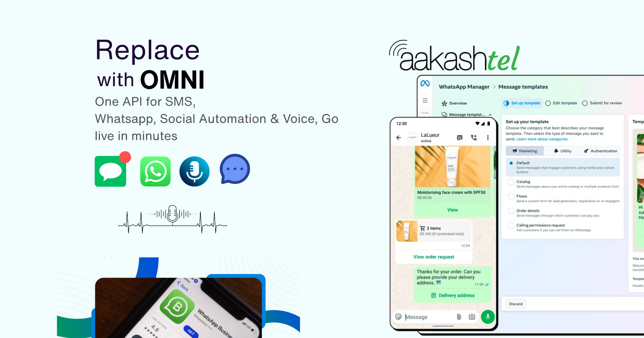 AakashTel - Business Cloud Call Management Solution Facebook ad from Jun 25, 2026