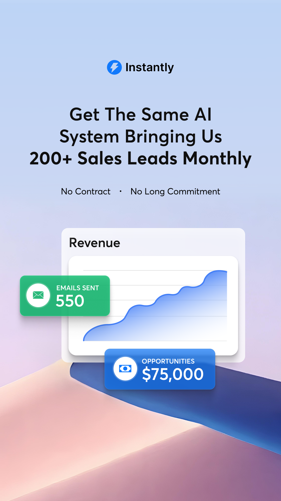 Instantly.ai Facebook ad