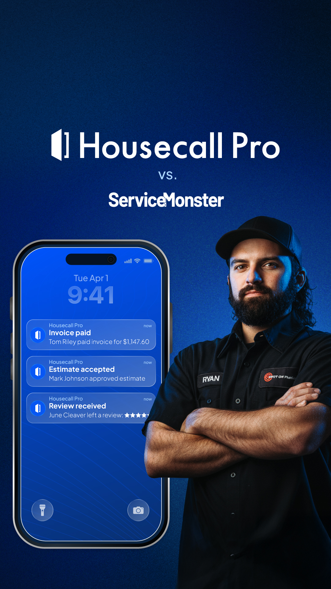 Housecall Pro Facebook ad