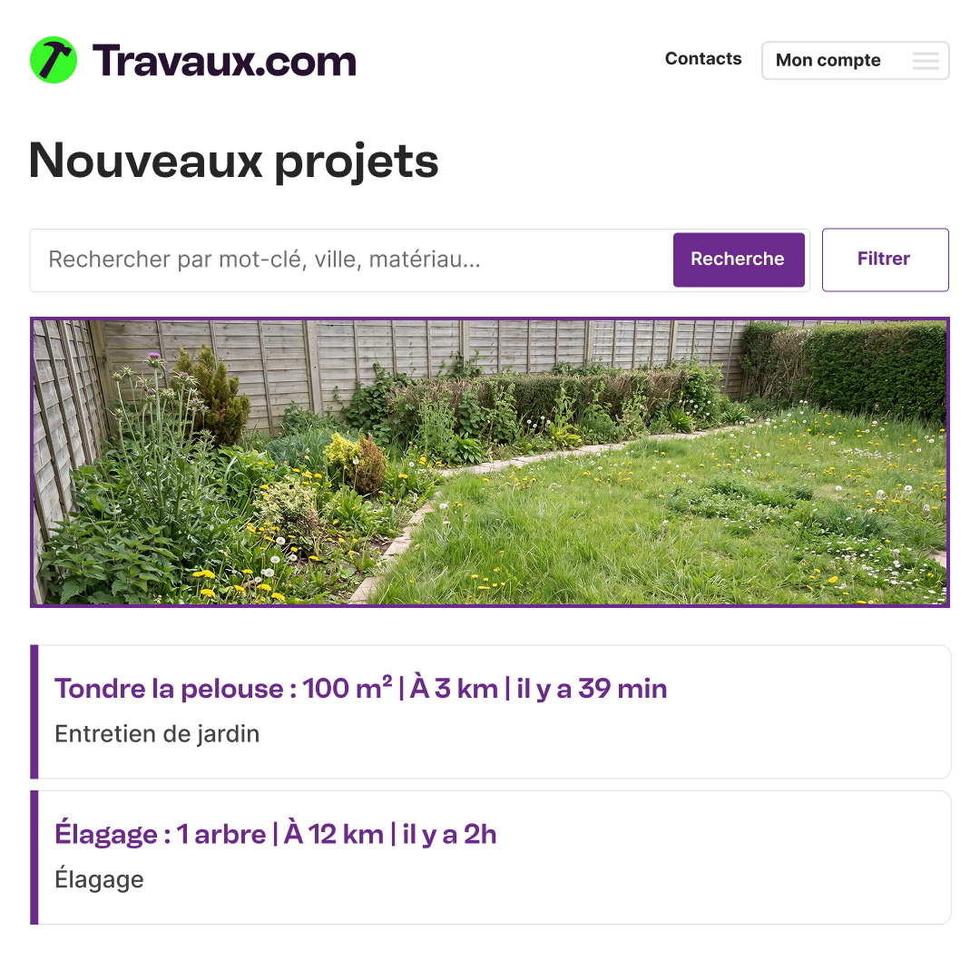 Travaux.com Facebook ad