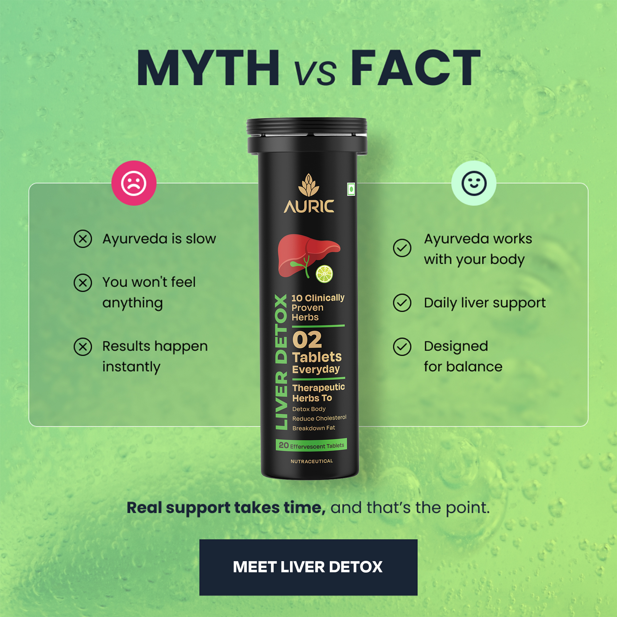 Auric Facebook ad