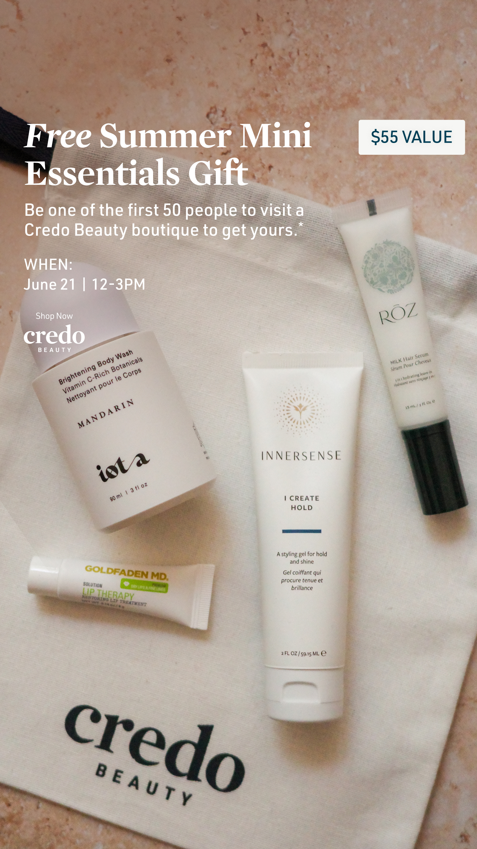 Credo Beauty Facebook ad