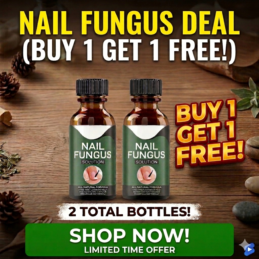 Gulplaza Facebook ad: Nail Repair Solution, Buy 1 Get 1 Free