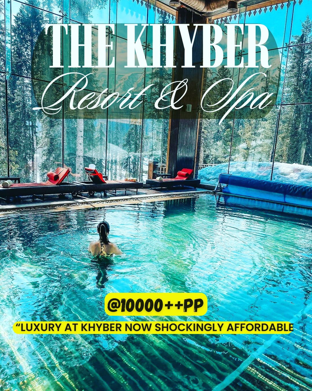 Kashmir Holidays Deals By Ahlan India Tours Facebook ad: Unbeatable Khyber Gulmarg Deal