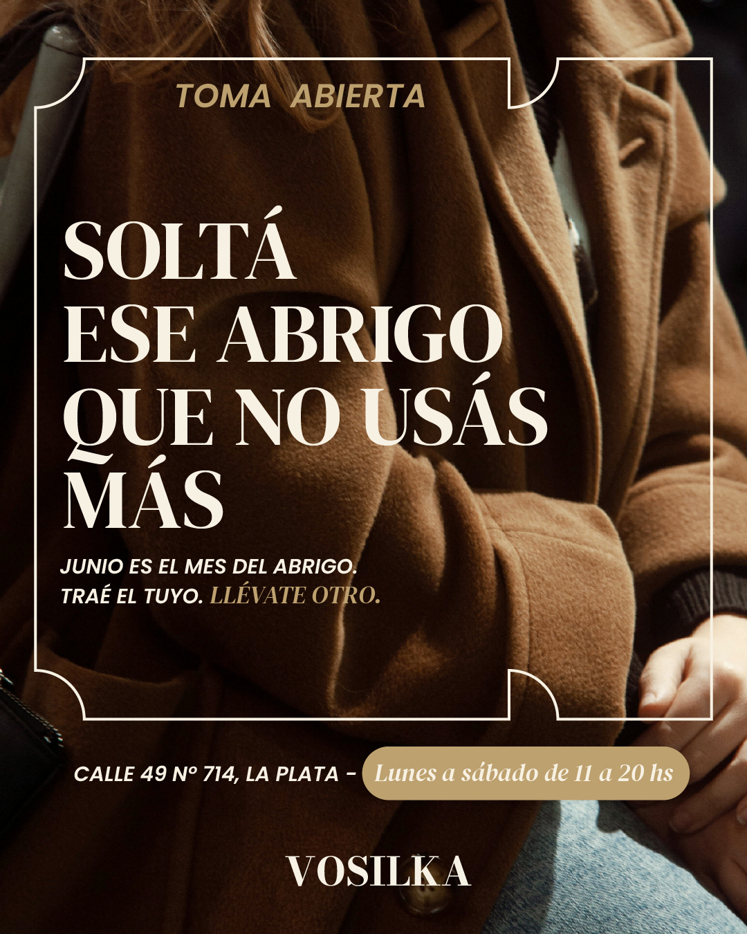 Vosilka Facebook ad: Agendá tu turno
