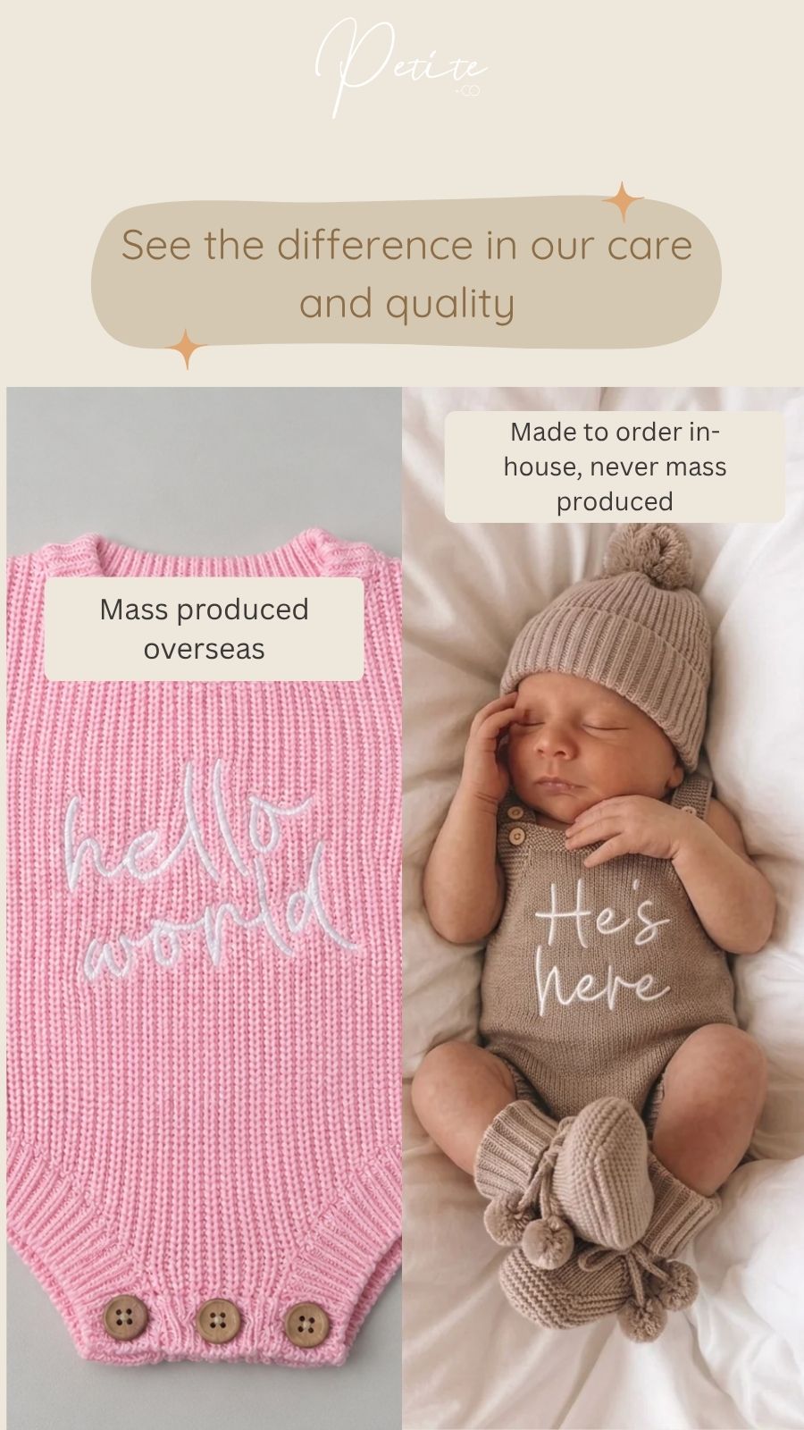 Petite + Co Facebook ad