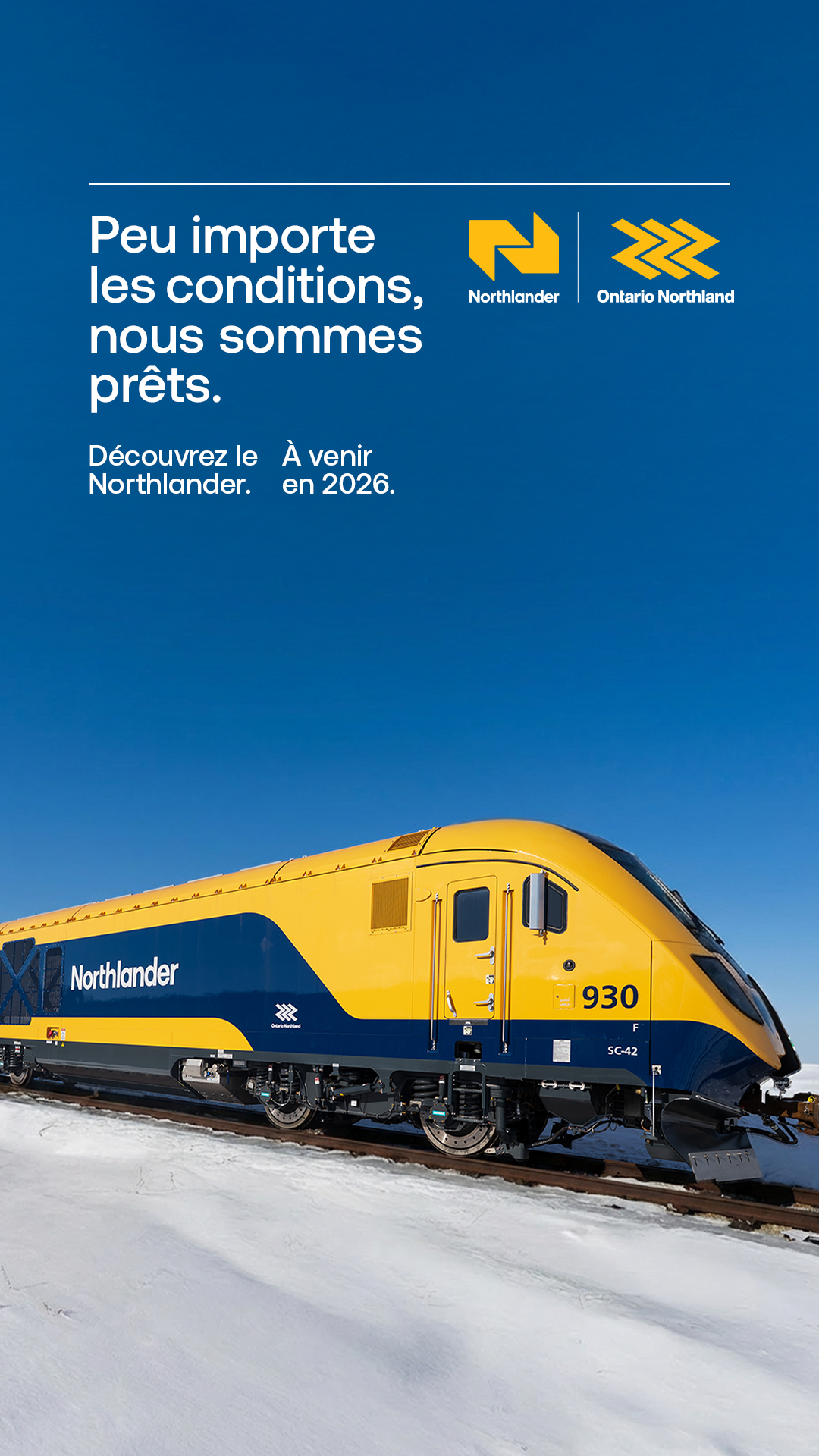 Ontario Northland Facebook ad