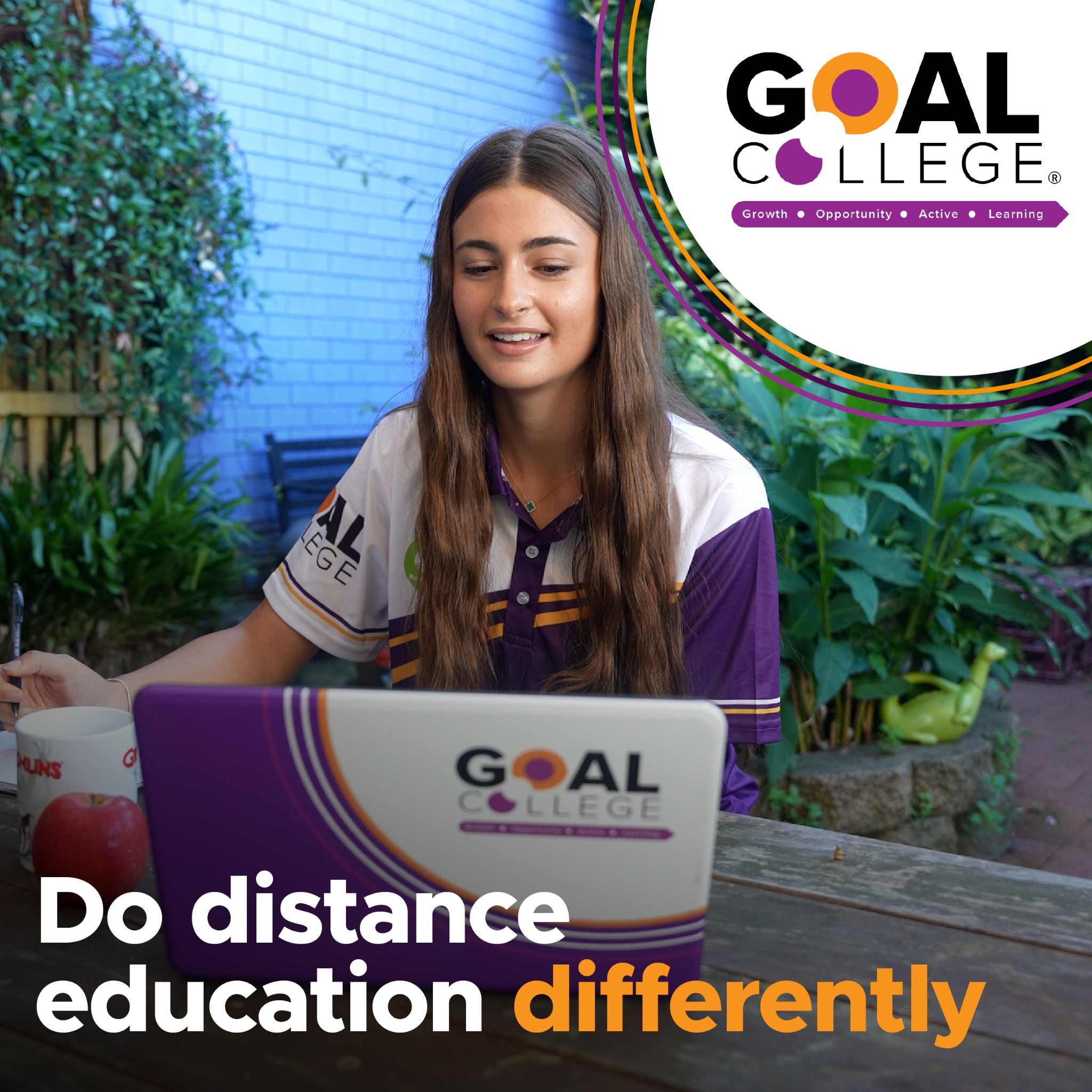 GOAL College Facebook ad