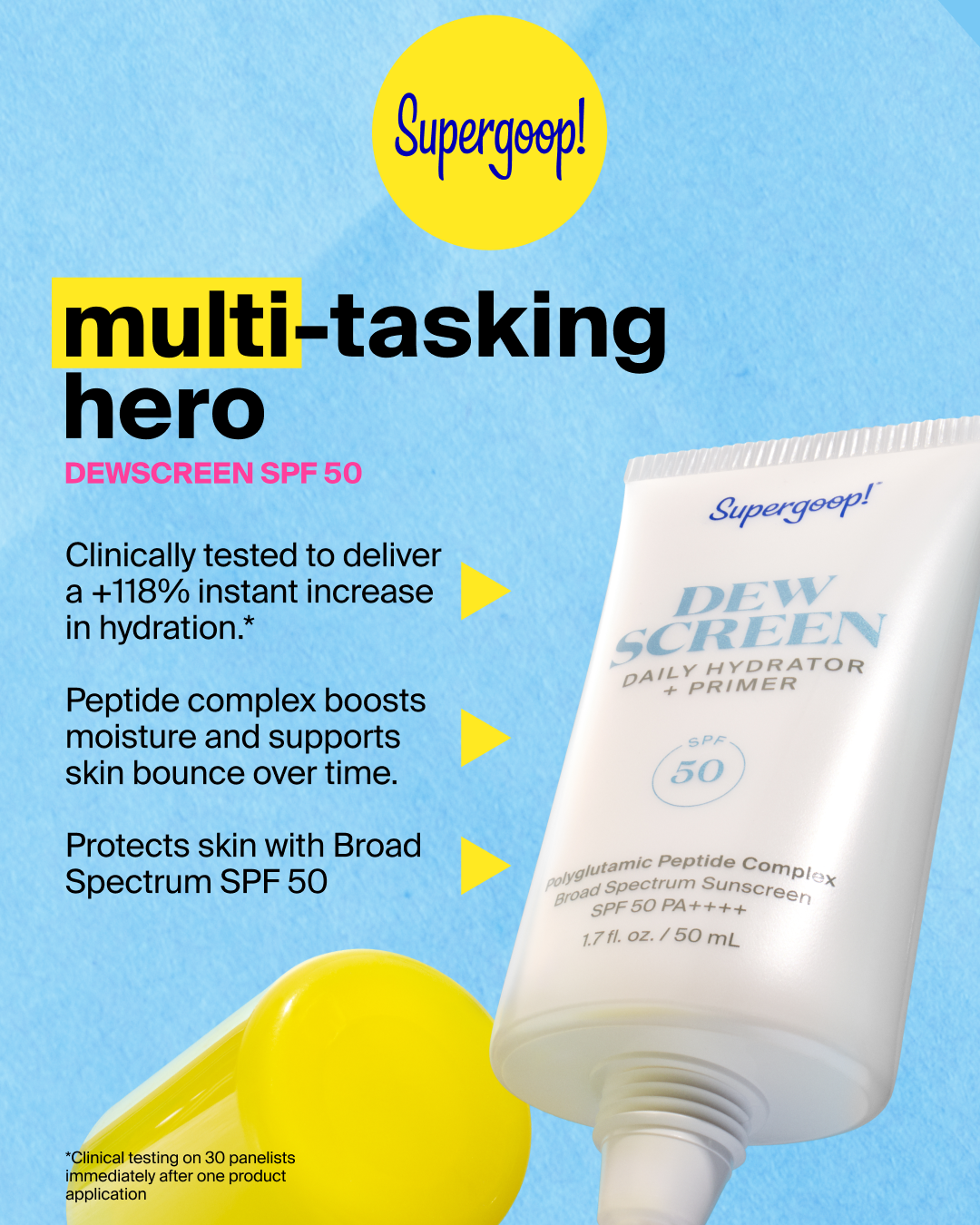 Supergoop Facebook ad