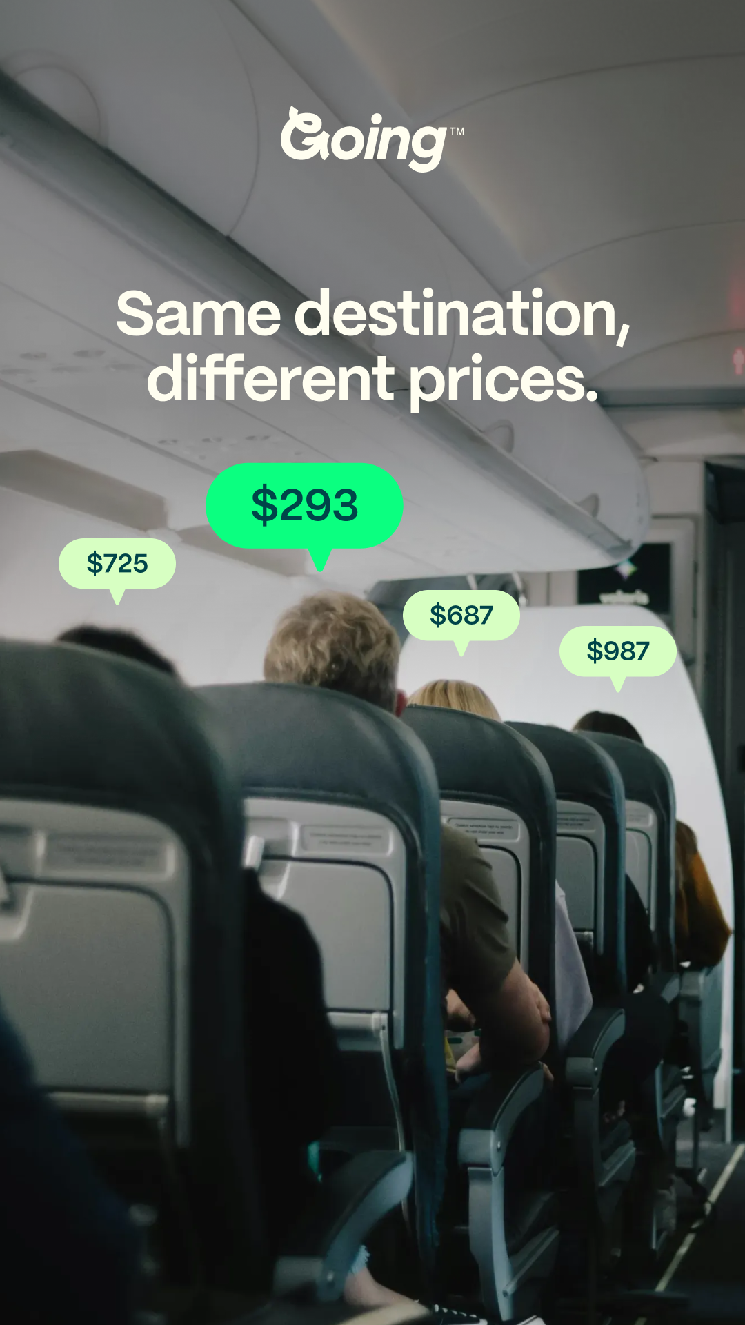 Shelby Reicks Travels Facebook ad: The smarter way to fly for less.