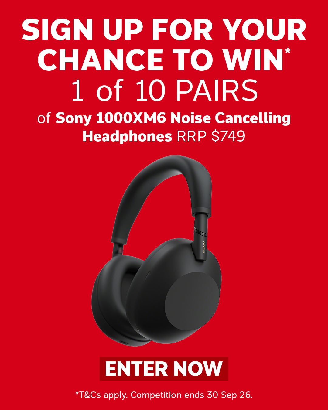 Flight Centre New Zealand Facebook ad: Be in to WIN*!