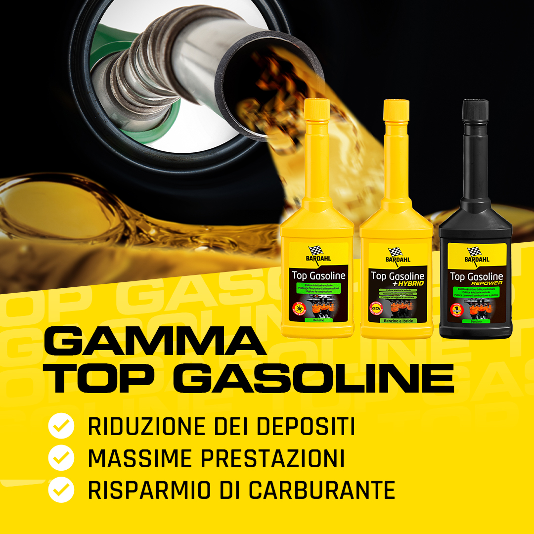 Bardahl Italia Facebook ad: TOP GASOLINE - Additivo Carburante - Bardahl Italia