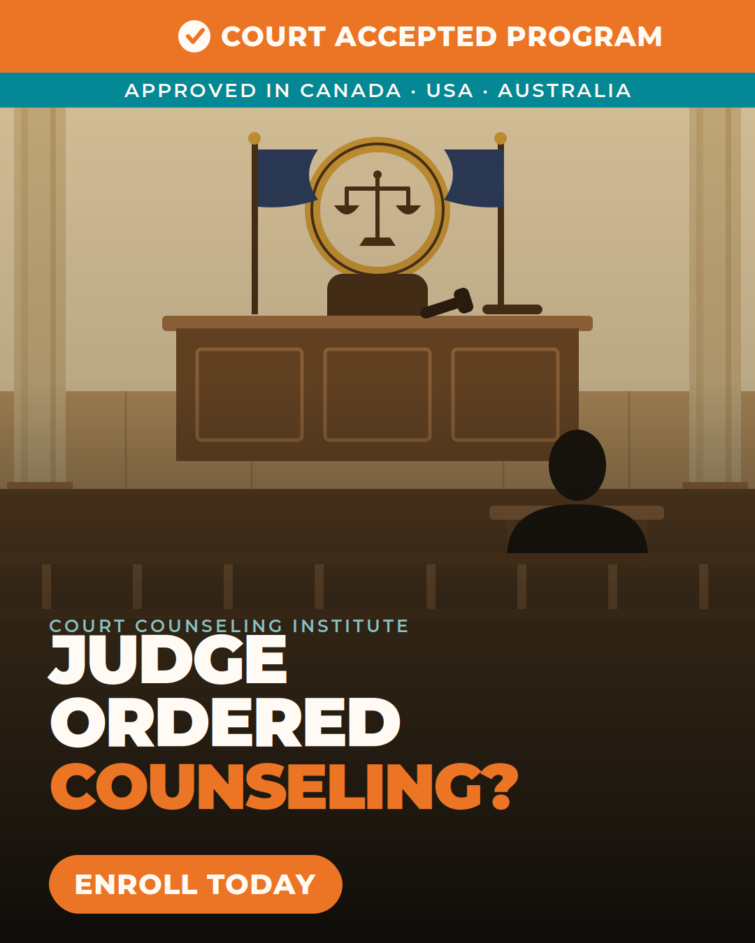 Court Counseling Institute Facebook ad from Jun 15, 2026