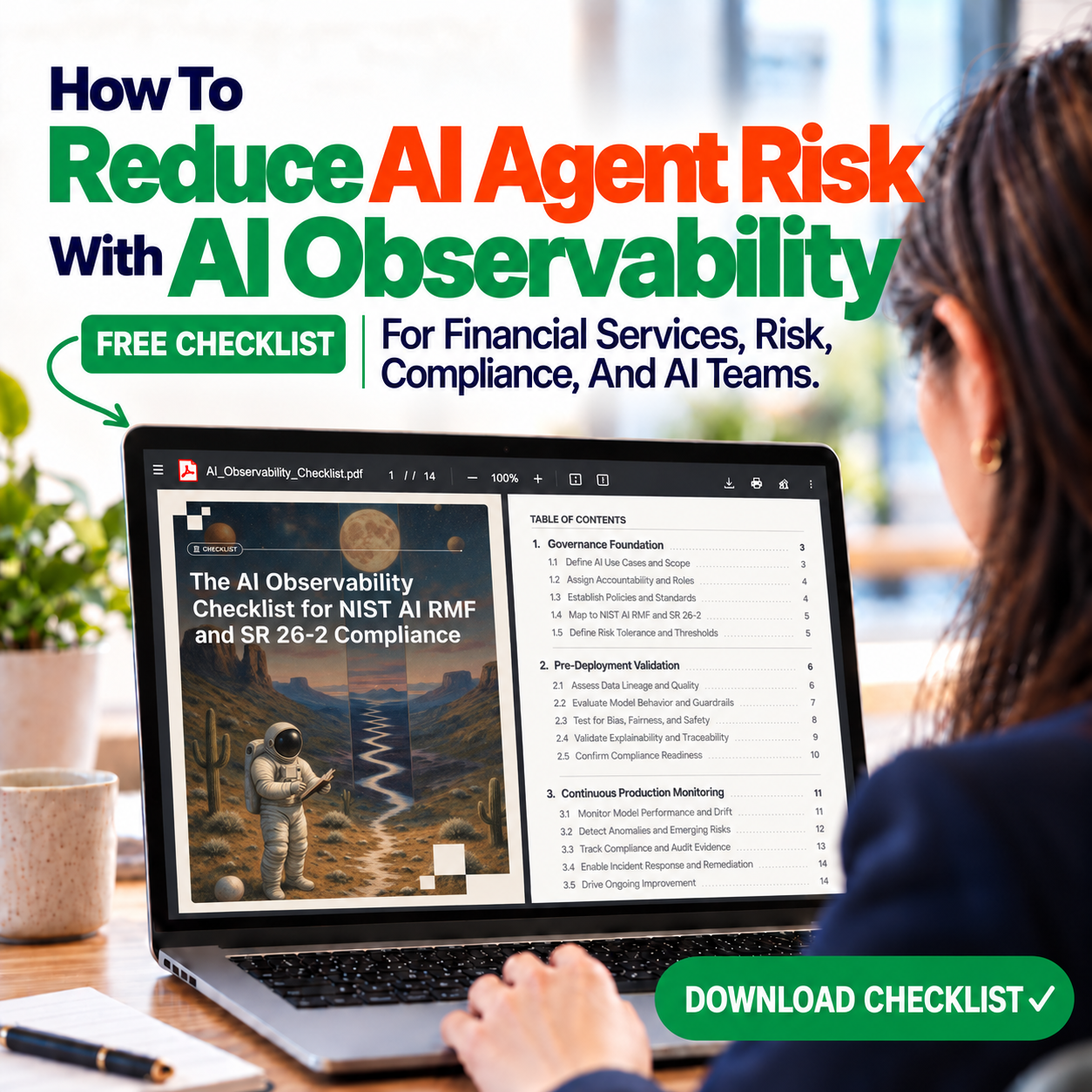 Fiddler Labs Facebook ad: The AI Observability Checklist for Financial Services…