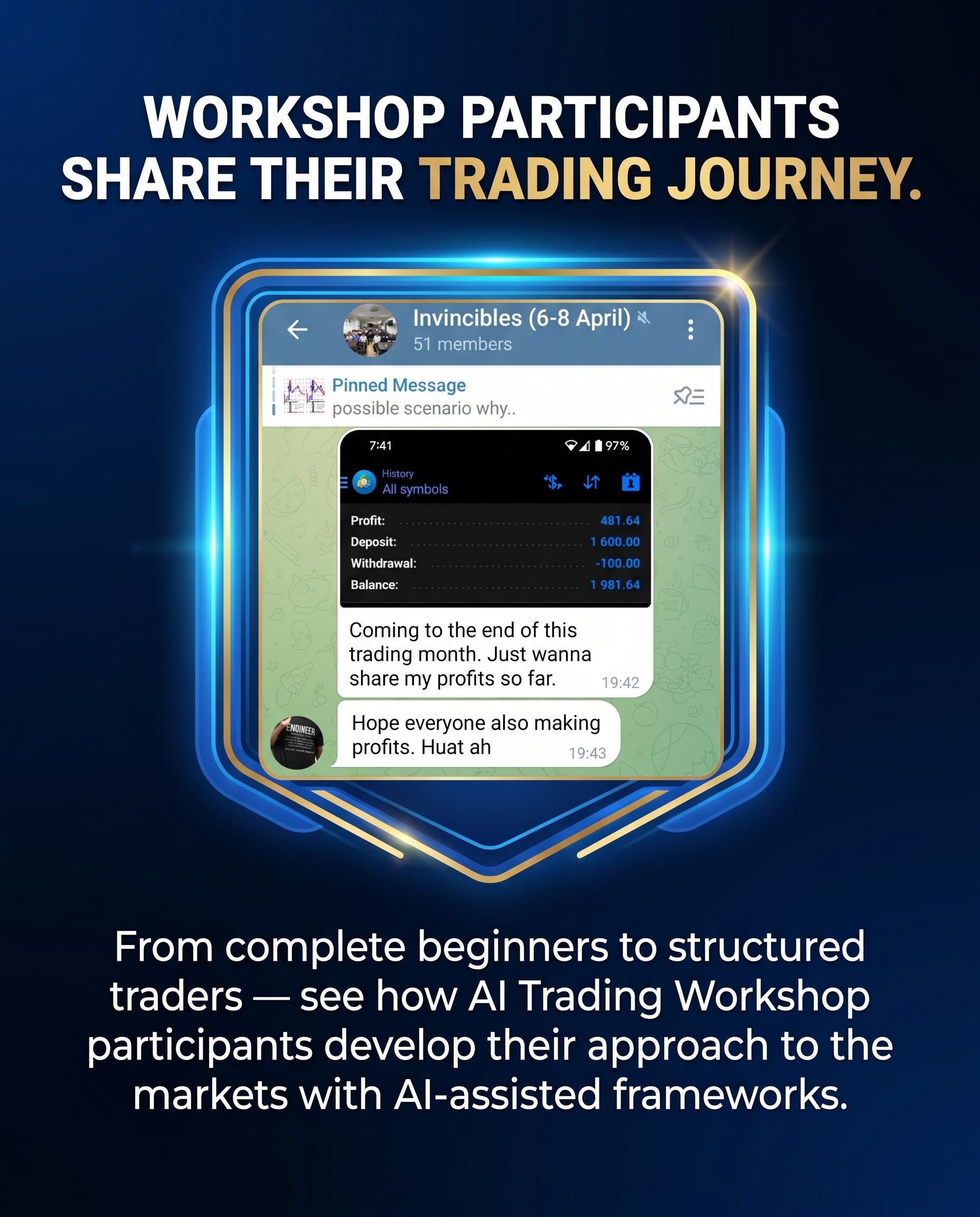 Algo Venture Academy Facebook ad