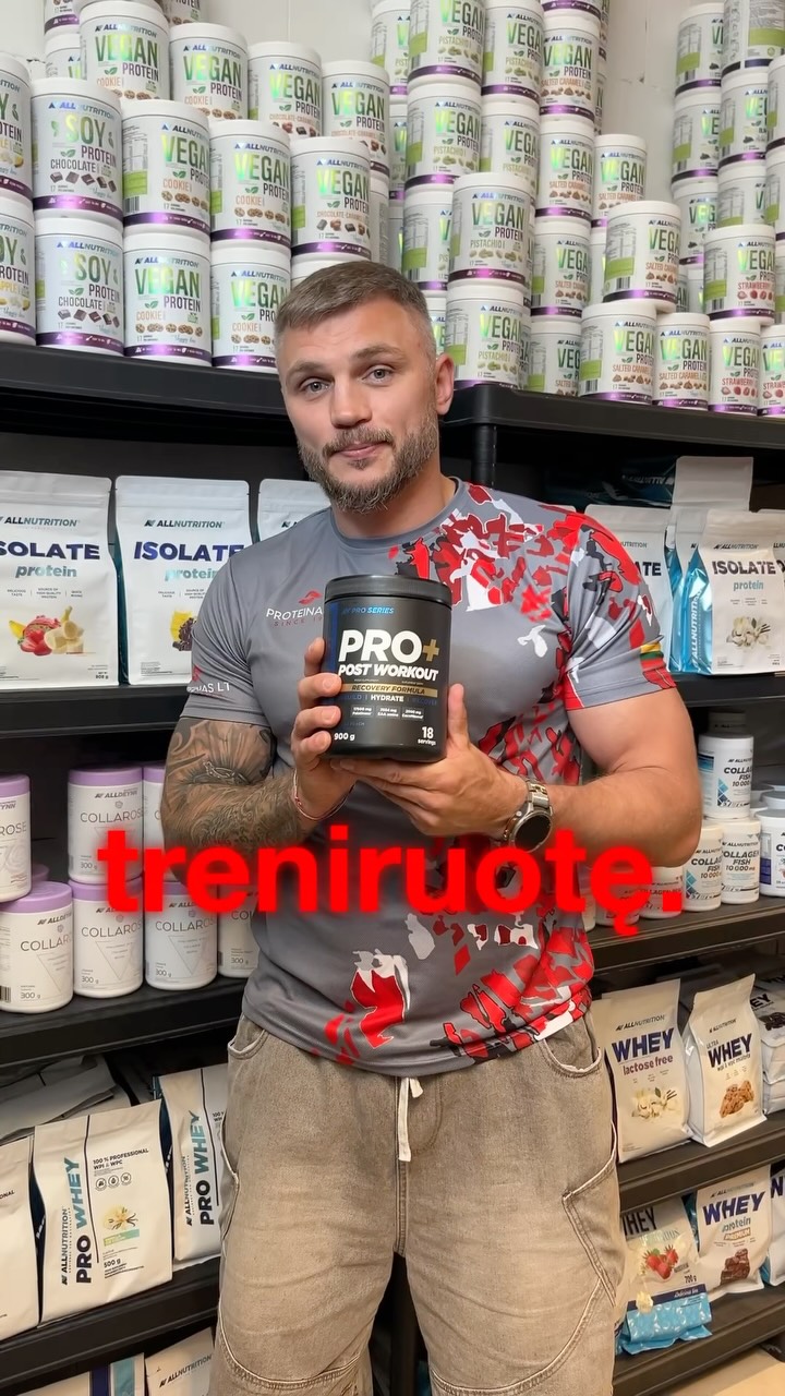Proteinas.lt maisto papildai Facebook ad: Sergej Maslobojev X ALLNUTRITION Kokio produkto reikia…