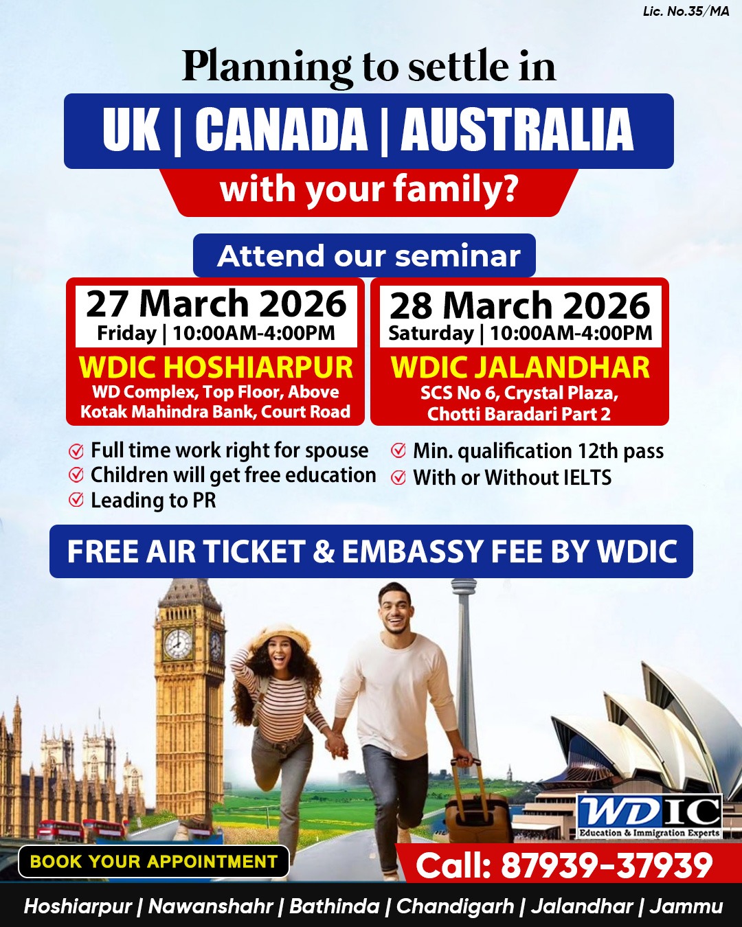 WDIC Facebook ad: Call Today!
