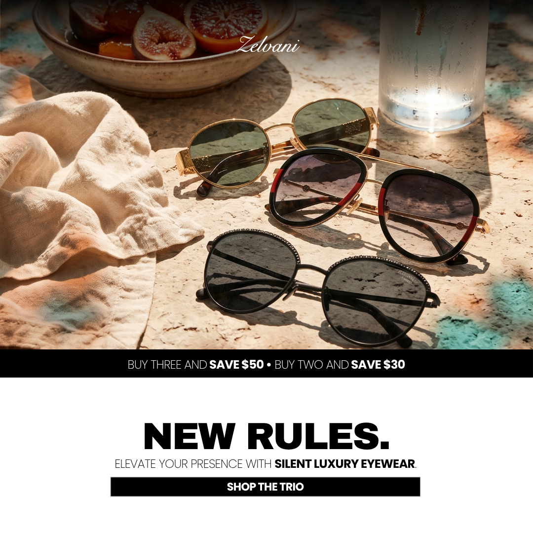 Zelvani Facebook ad: Designer Eyewear, A Fraction of Retail